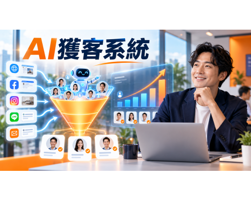 從零到有：用 AI開店系統啟動能帶流量的網站