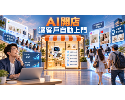 AI開店系統：讓網站自動獲客與快速曝光的實務路徑