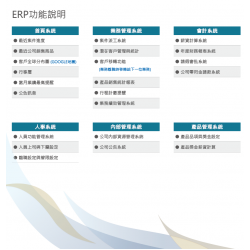 開發與規劃ERP+CRM系統